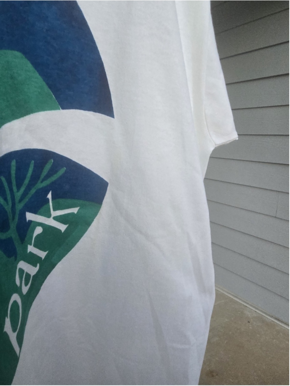 Vintage Saba Marine Park T Shirt XL White America Project Gilt Edged Single... - Picture 5 of 12